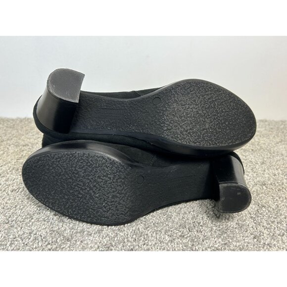 La Canadienne Kate Suede Leather Waterproof Boots in Black - Sz 10M - Picture 9 of 10